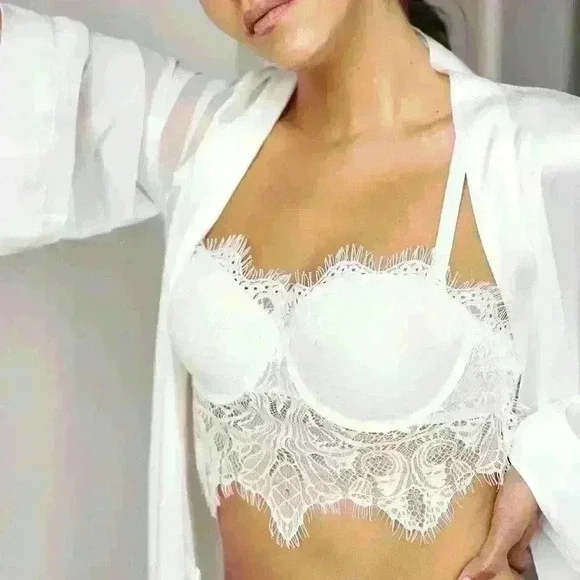 Push Up Bra  Scallop Lace Rigel by Less Is Amor - Picture 2 of 6